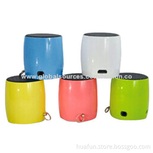 Portable Bluetooth 2.1 + EDR Speakers, Built-in Function for Handsfree Calls, Built-in Battery